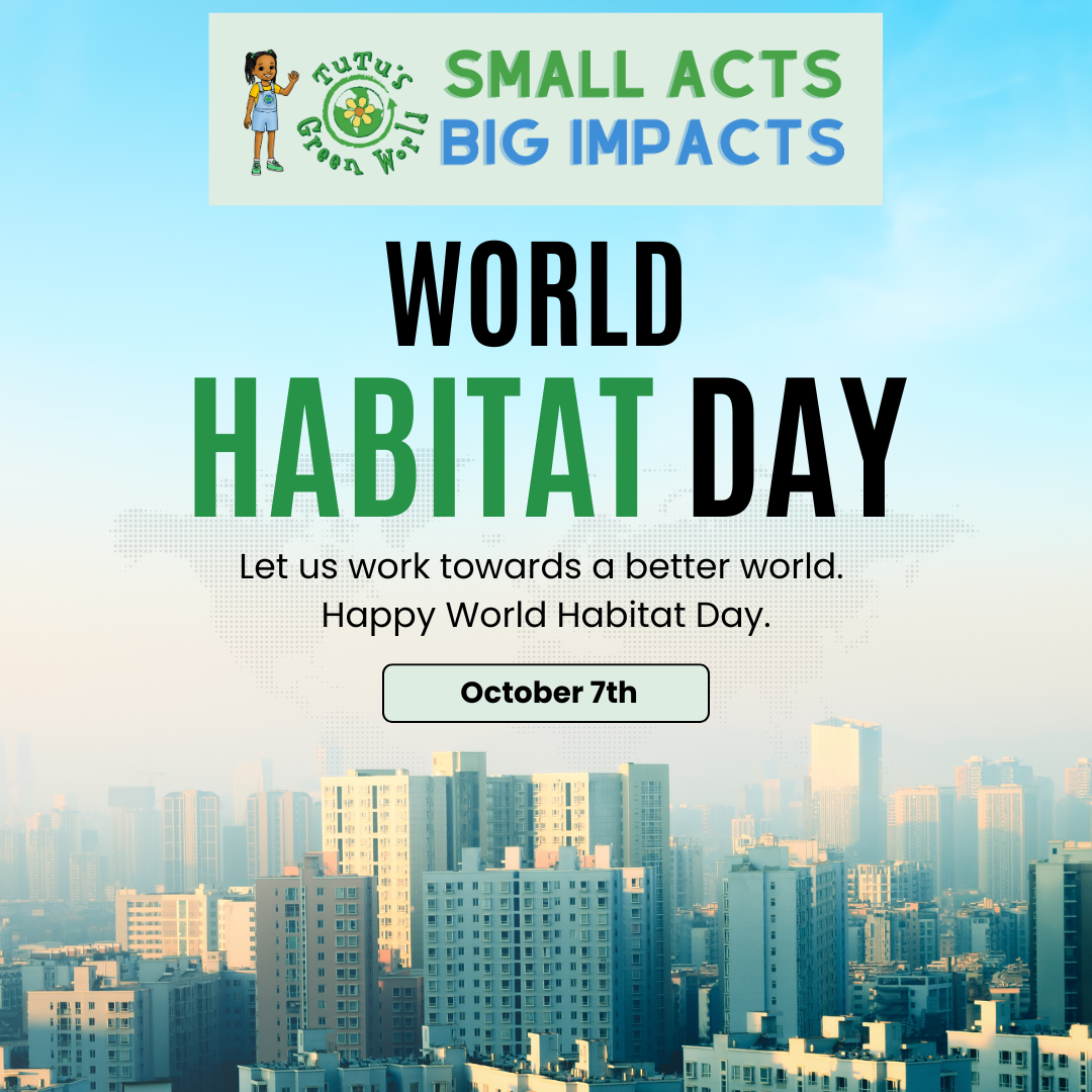 10 Green Living Tips for World Habitat Day