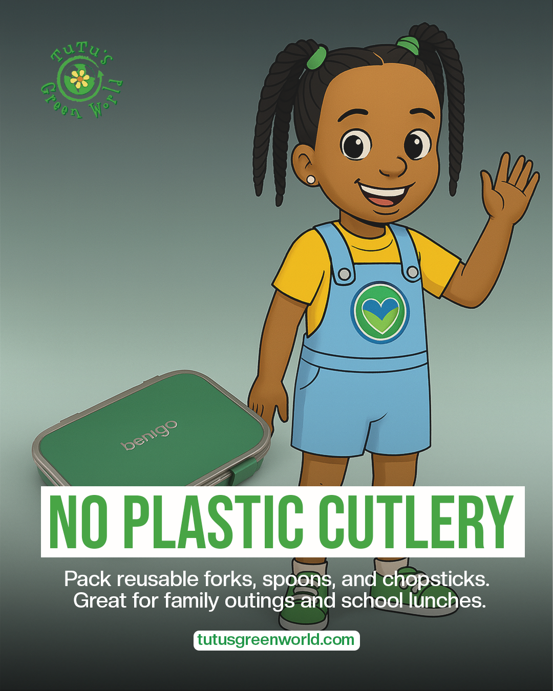 🍴 Pack Reusable Forks, Spoons, and Chopsticks!