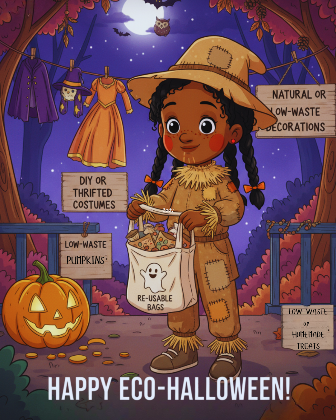 How to Have a Spooktacularly Sustainable Halloween 🎃