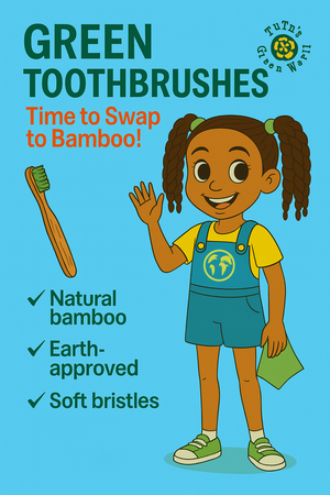 🪥 Green Toothbrushes - Time to Swap to Bamboo!