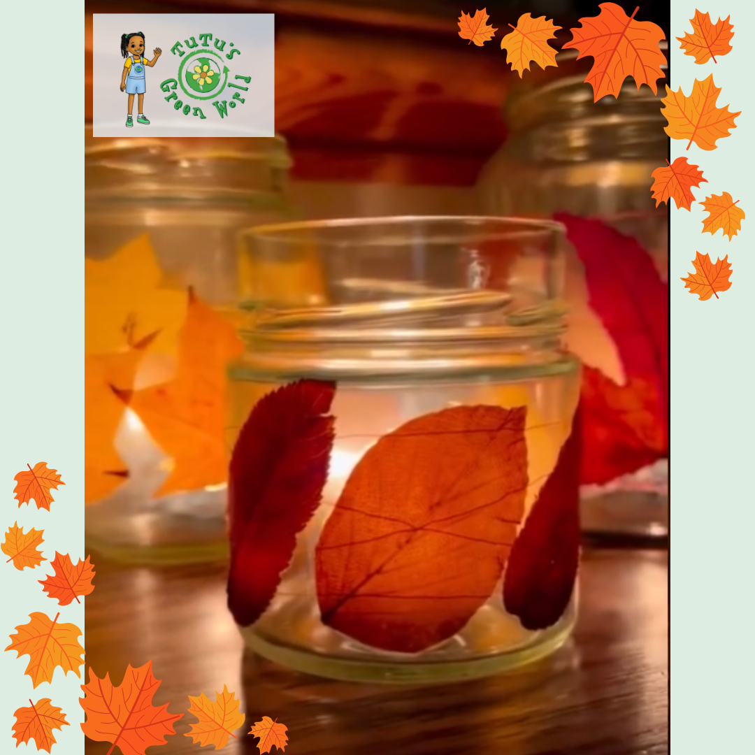 Cozy Up Your Home with DIY Jam Jar Leaf Lanterns