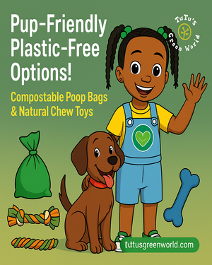 🐶 Pup-Friendly Plastic-Free Options! Compostable Poop Bags & Natural Chew Toys