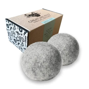 Creature ECO 100% Organic Wool Dog Balls 2-Pack - All Natural Soft Large Dog Ball- Eco Friendly Wooly Dog Toy - Safe for Your Pet & The Planet