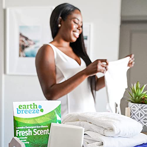 Laundry Detergent Sheets, Single sheet = 2 Loads, Fresh Linen Scent, All  Natural