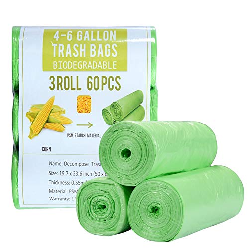 Small Trash Bags Biodegradable Compost Trash Bags Recycling Eco-Friend