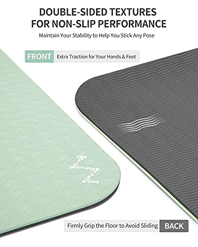 Cambivo Yogamat, TPE-oefenmat 213 x 81 cm, extra lang - Nu 41% korting Cambivo Yogamat, TPE-oefenmat 213 x 81 cm, extra lang - Nu 41% korting