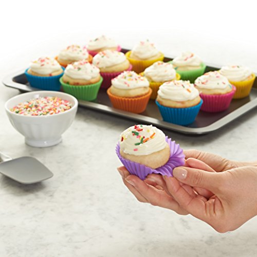 Basics Reusable Silicone Baking Cups, Muffin Liners - Pack of 1