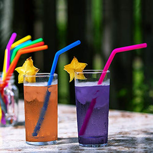 15 FITS ALL TUMBLERS STRAWS - Reusable Silicone Straws for 30 and 20 oz Yeti - Flexible Easy to Clean + 2 Cleaning Brushes - BPA Free, No Rubber Taste Drinking - Best Value for Money Pack